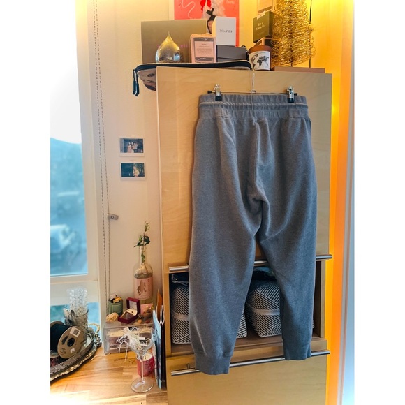 COTOPAXI | L | Grey Thermal Orange Drawstring White Piping Lounge Jogger Pants - Picture 10 of 13